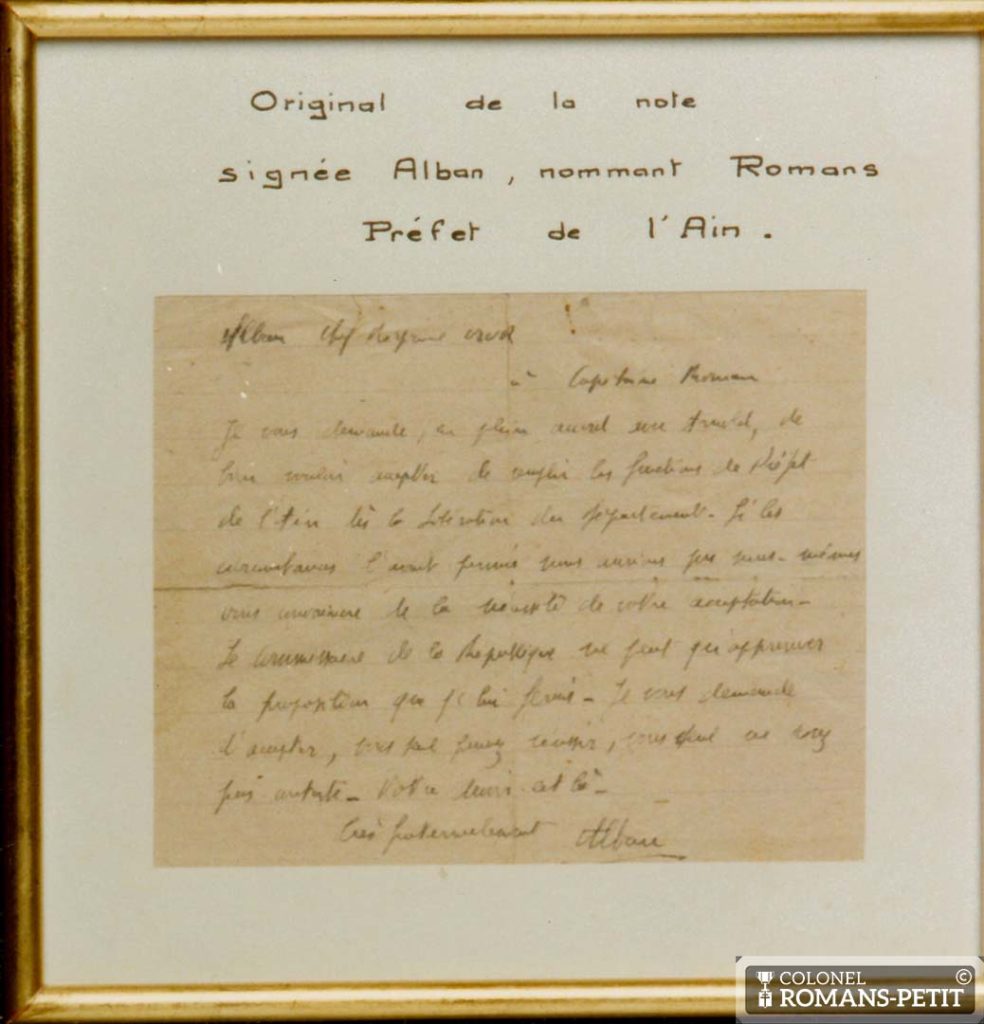 Note d'Alban Vistel