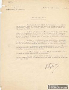 Attestation affectation-Henri Romans-Petit Reseau ALI-TIR