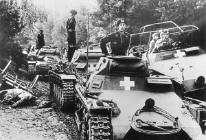 Chars blindés Panzer de la Wehrmacht