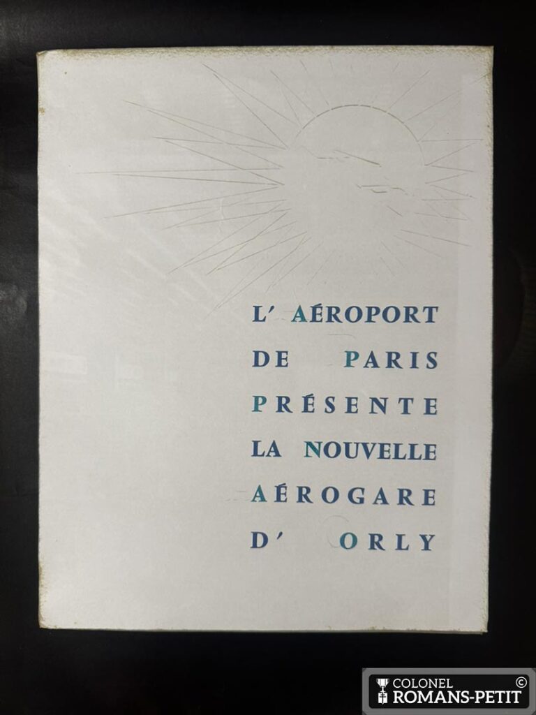 Couverture du livre édité à l'occasion de l’aéroport d'Orly.