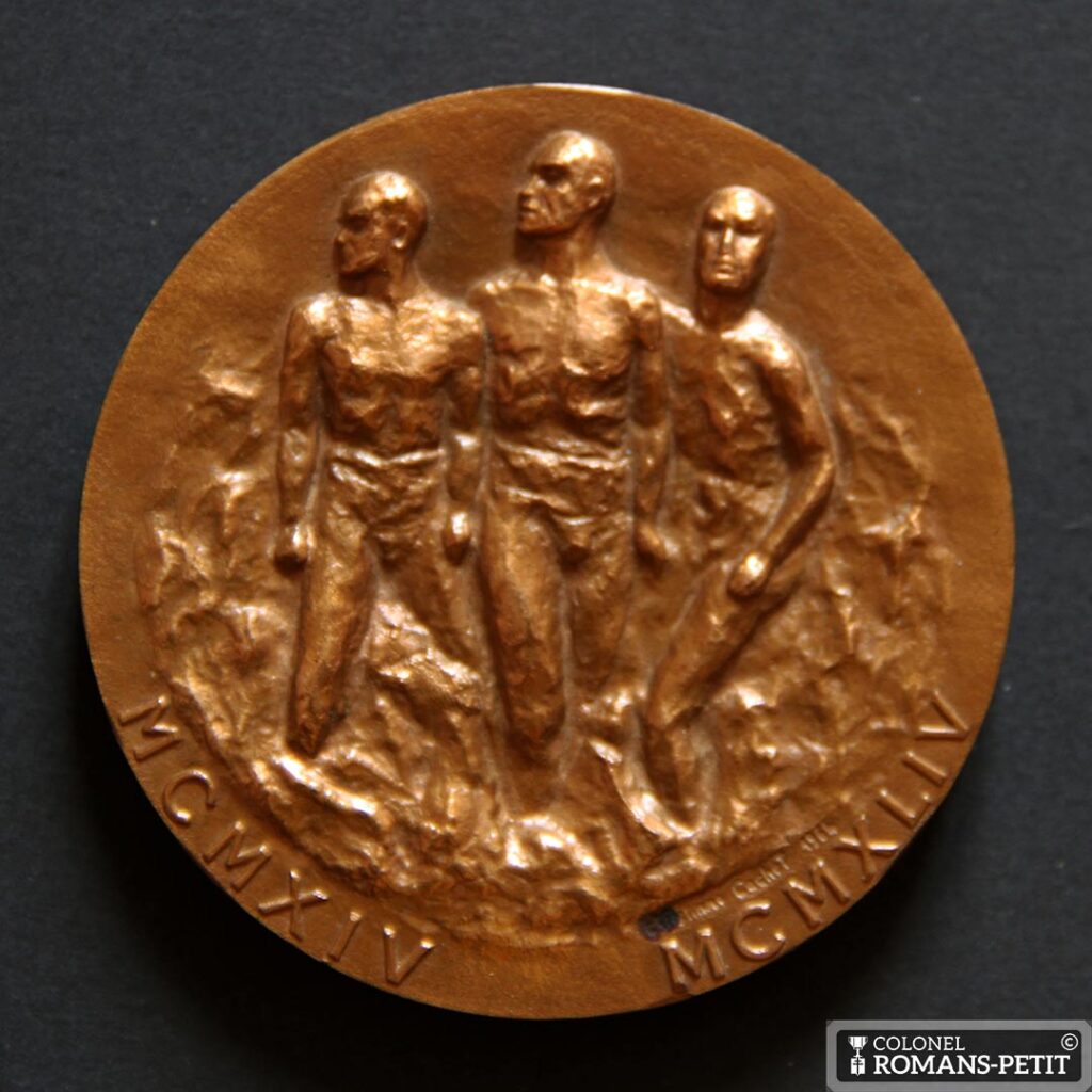 Médaille de table J'écris ton nom Liberté